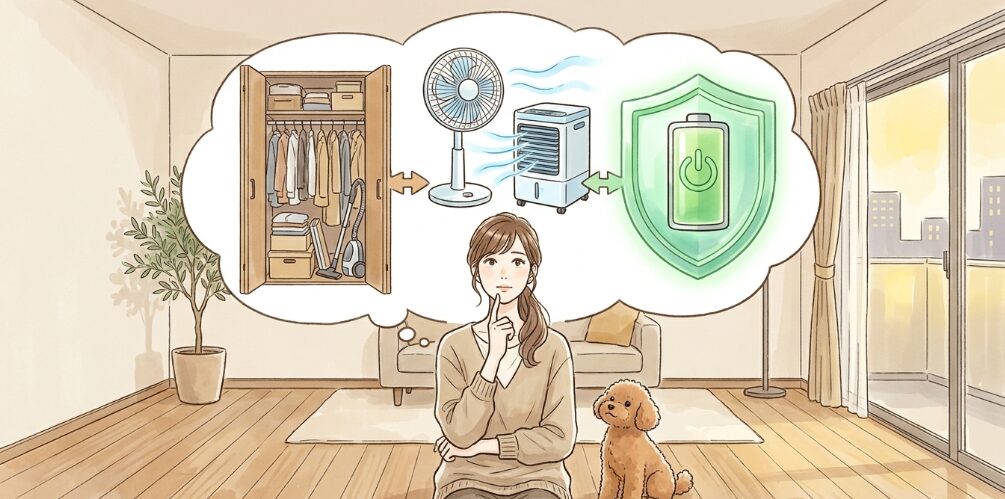 マンションの停電に備える！ポータブル電源の選び方と家電はどこまで使えるのか