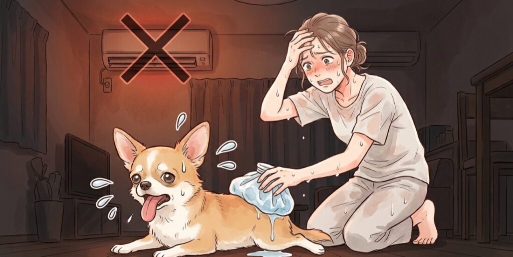 あの猛暑日の停電…愛犬チワワが教えてくれた容量選びの落とし穴