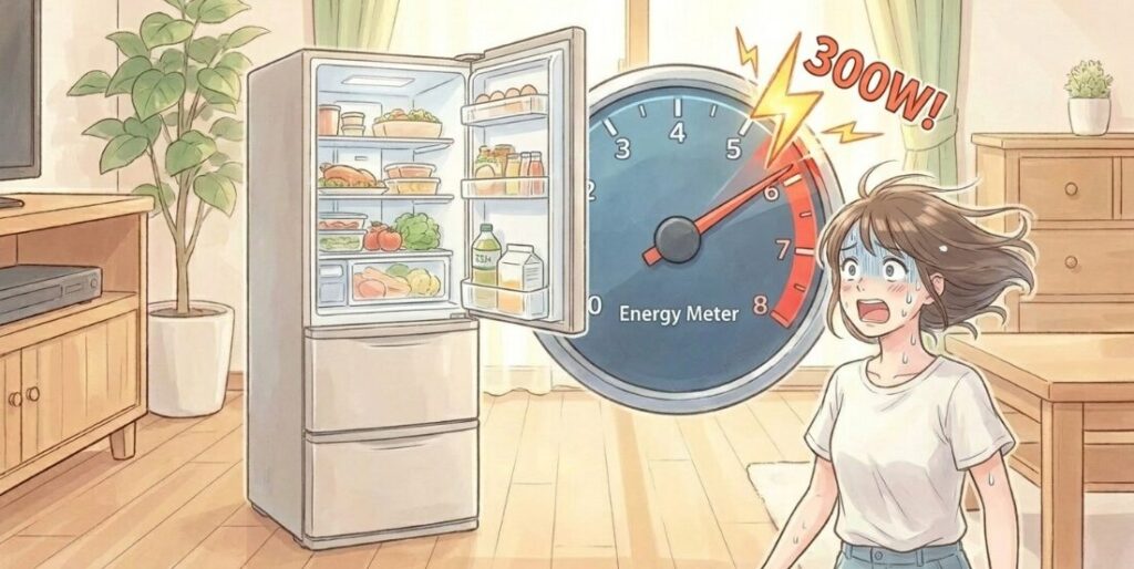 買って後悔寸前！容量選びで私がやらかした『家電消費電力』の罠