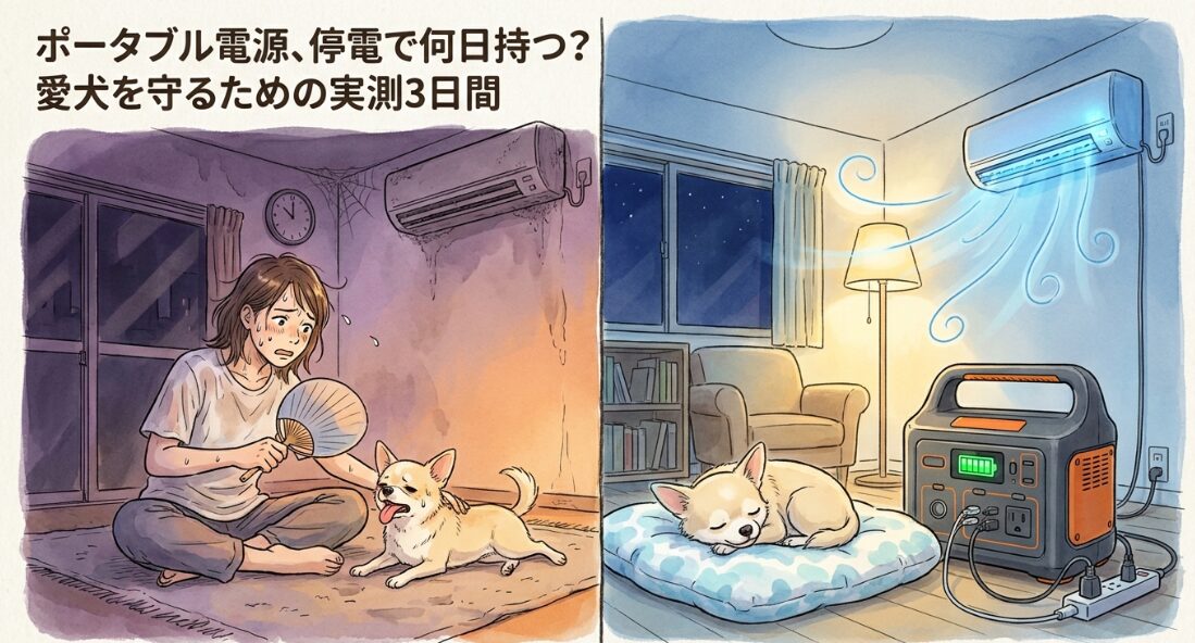 ポータブル電源、停電で何日持つ