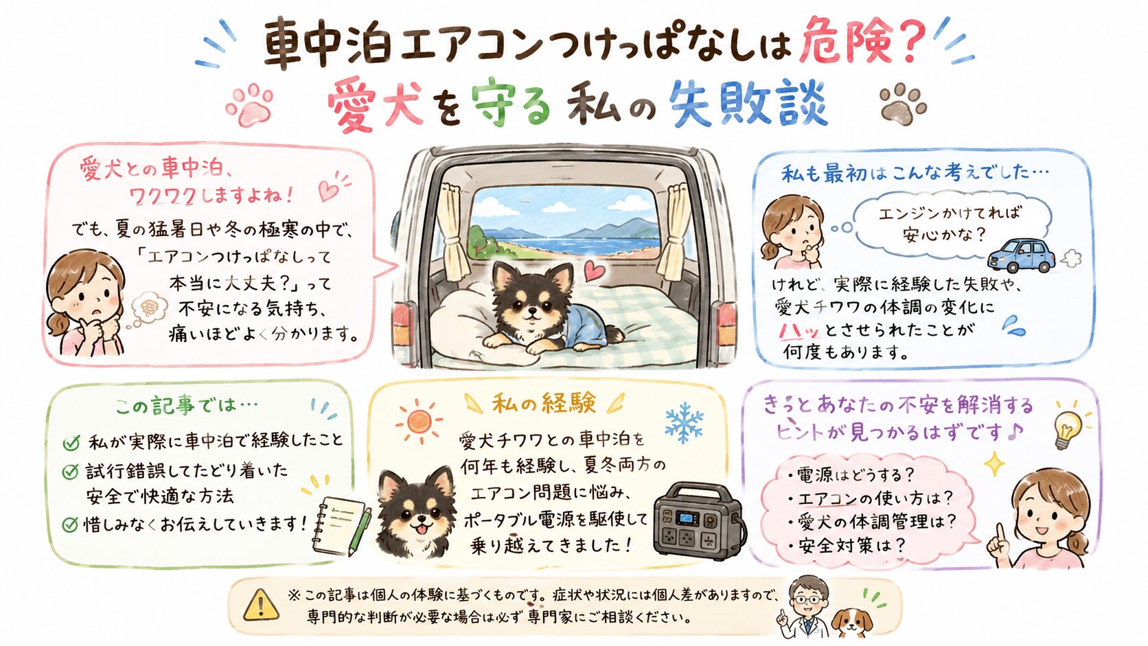 車中泊エアコンつけっぱなし