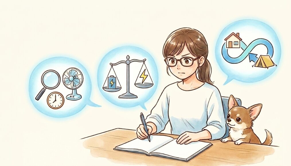 後悔しない！ポータブル電源選びで知っておくべき３つのこと