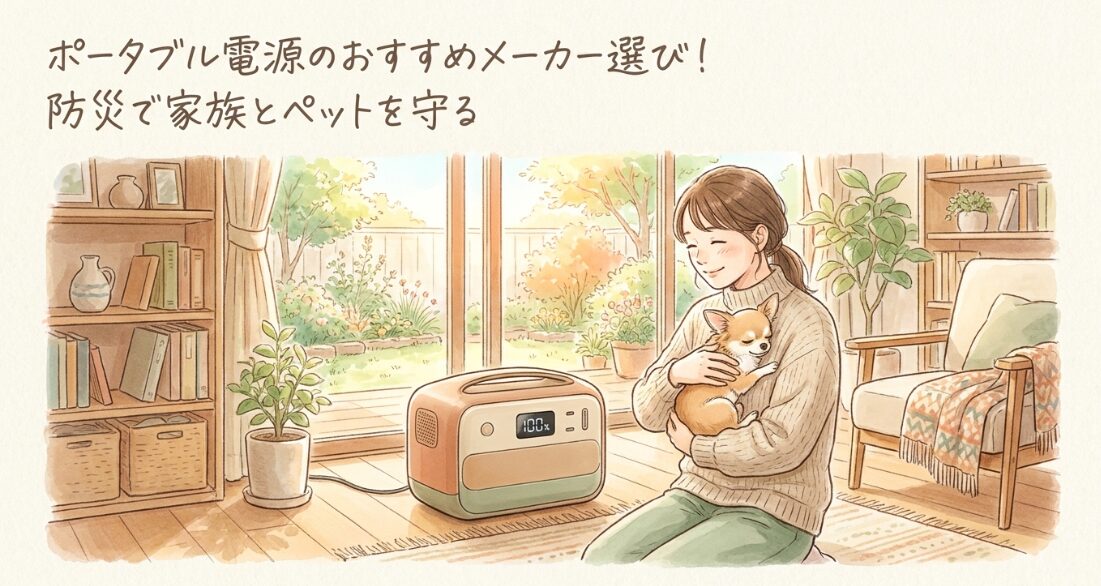 ポータブル電源のおすすめメーカー