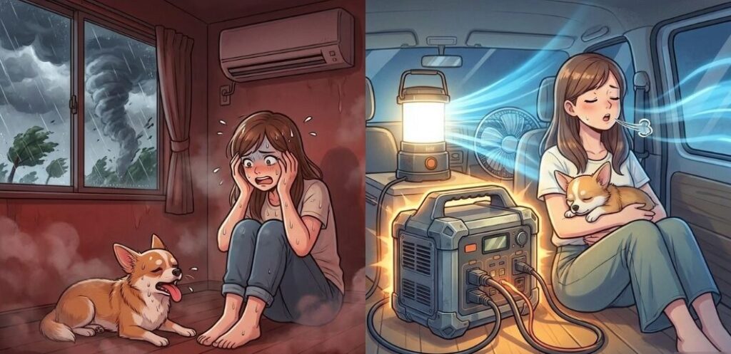 ペットと過ごす車中泊で役立つ防災の視点