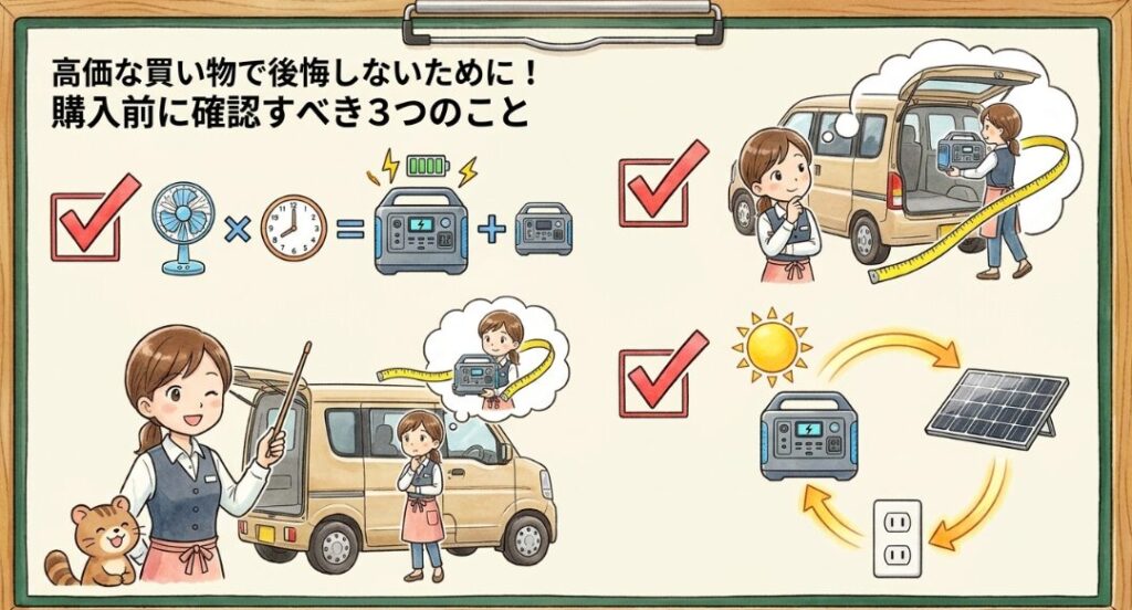 高価な買い物で後悔しないために！購入前に確認すべき3つのこと