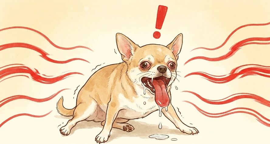 愛犬が熱中症になる危険なサイン
