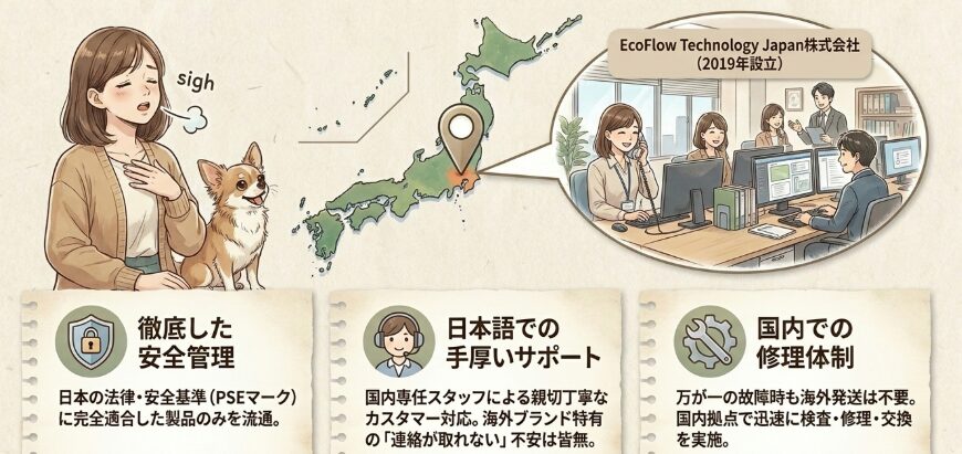日本法人の設立と国内での充実したサポート