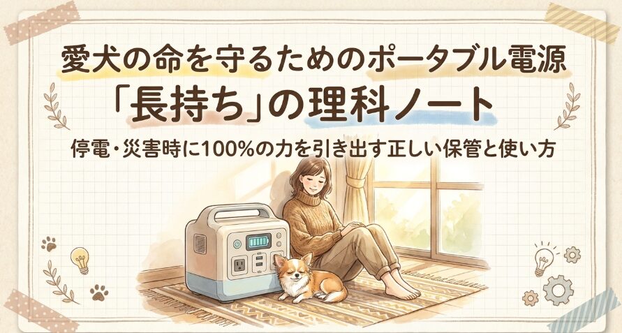 ポータブル電源の寿命を伸ばす