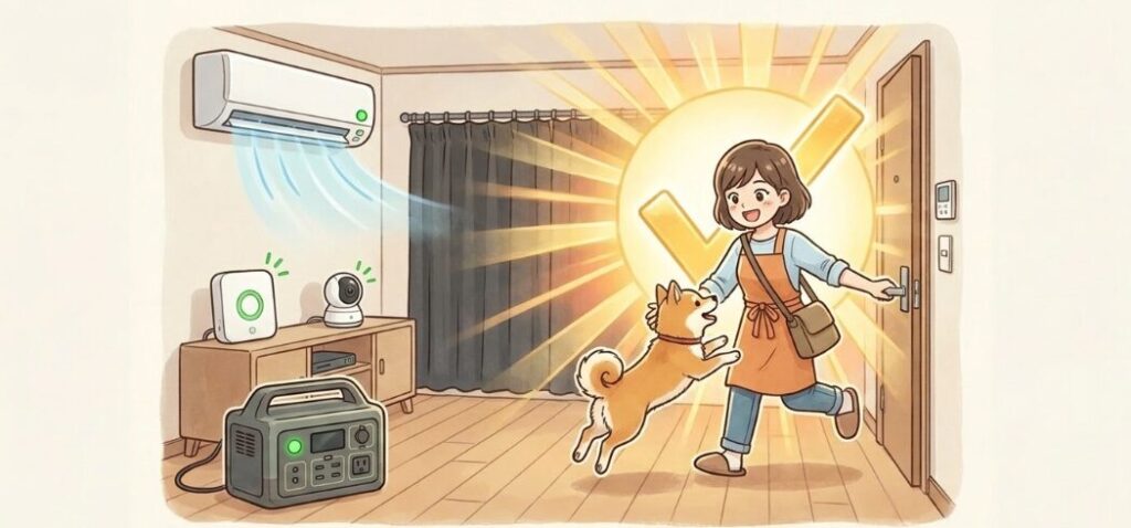 エアコンの停電自動復帰でペットを守る要点