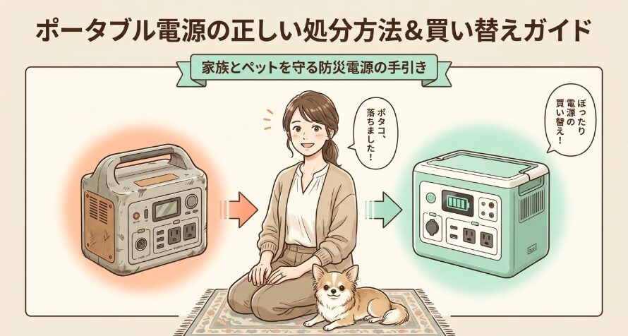 ポータブル電源の処分方法