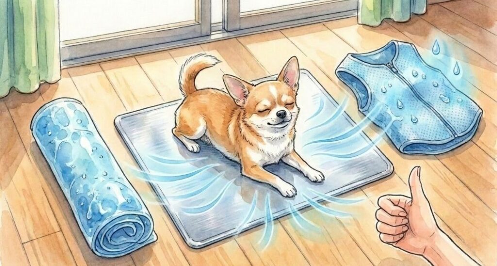 停電から犬を守るためエアコンの代わりに備える対策