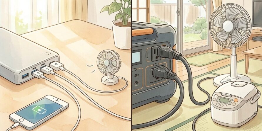 出力ポートの種類と接続できる家電