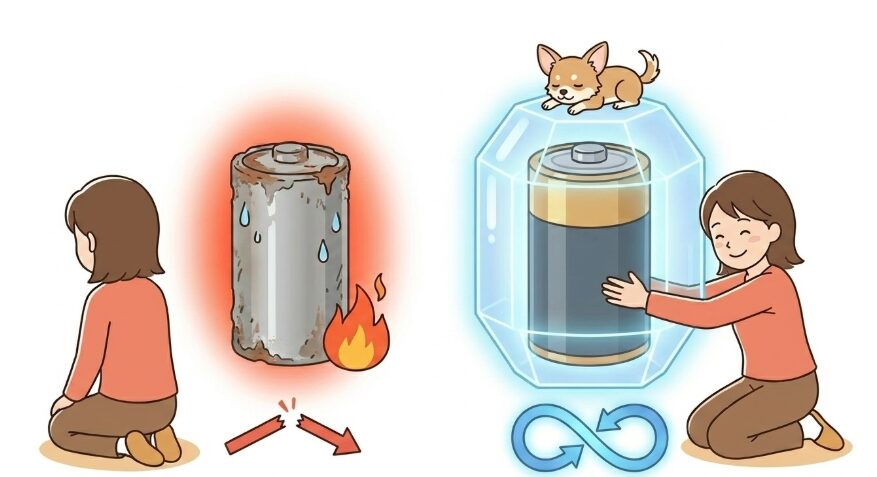 防災用として最適なバッテリーの種類