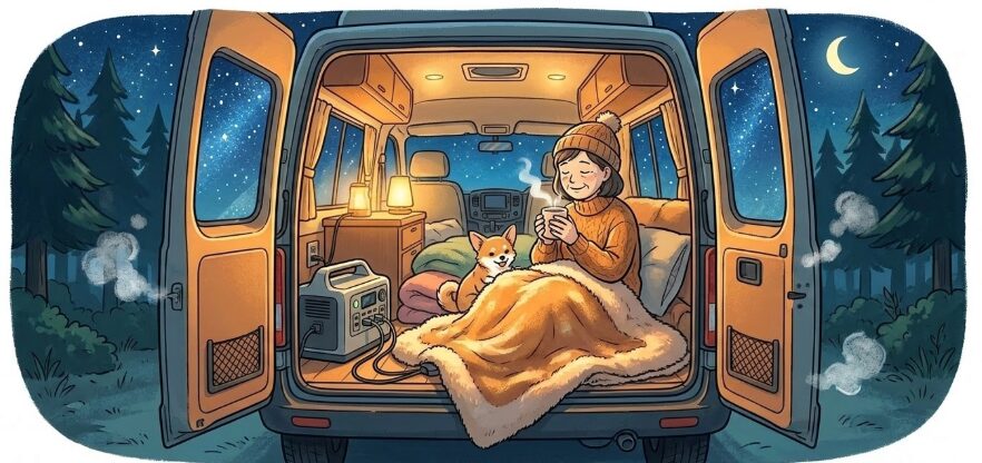 キャンプや車中泊が快適になる魅力