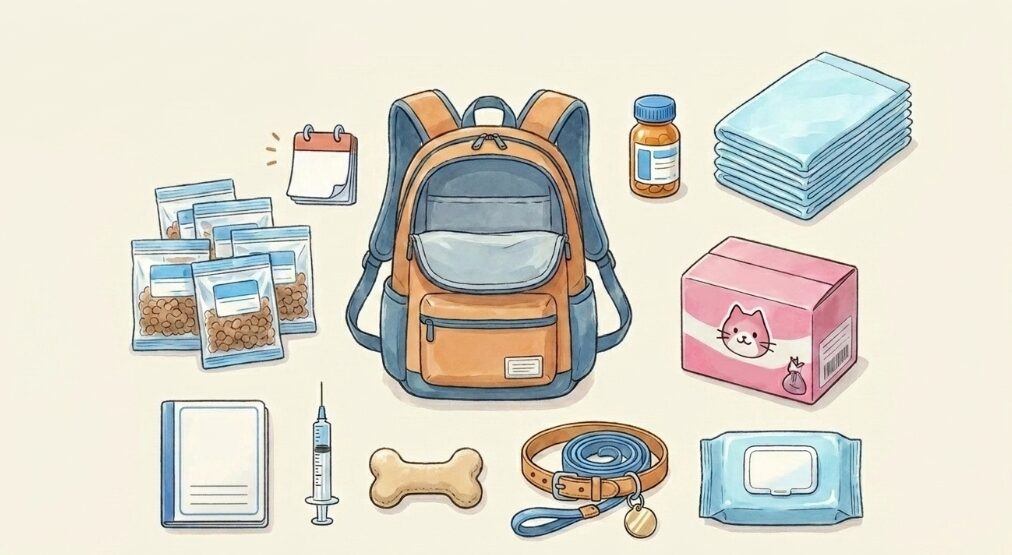 停電時の犬用防災避難グッズリスト