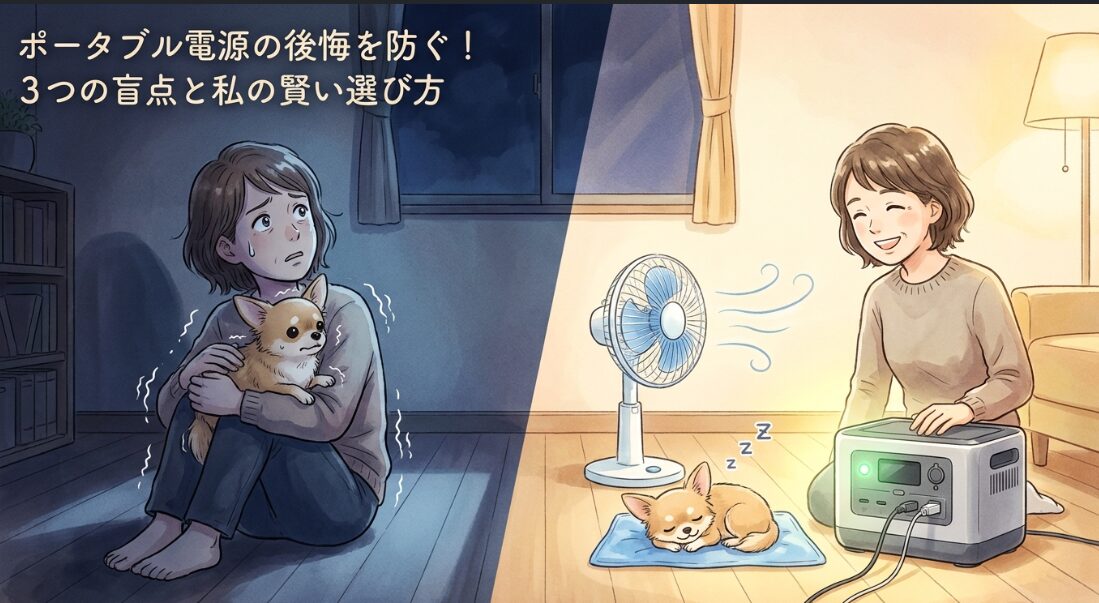 ポータブル電源の後悔を防ぐ