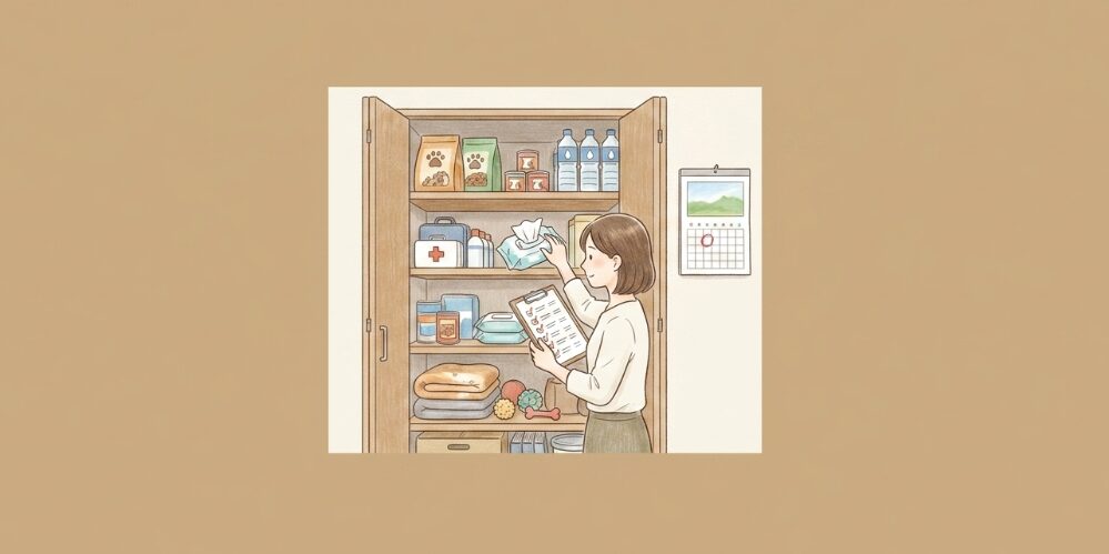 実体験から学ぶ愛犬のための防災備蓄