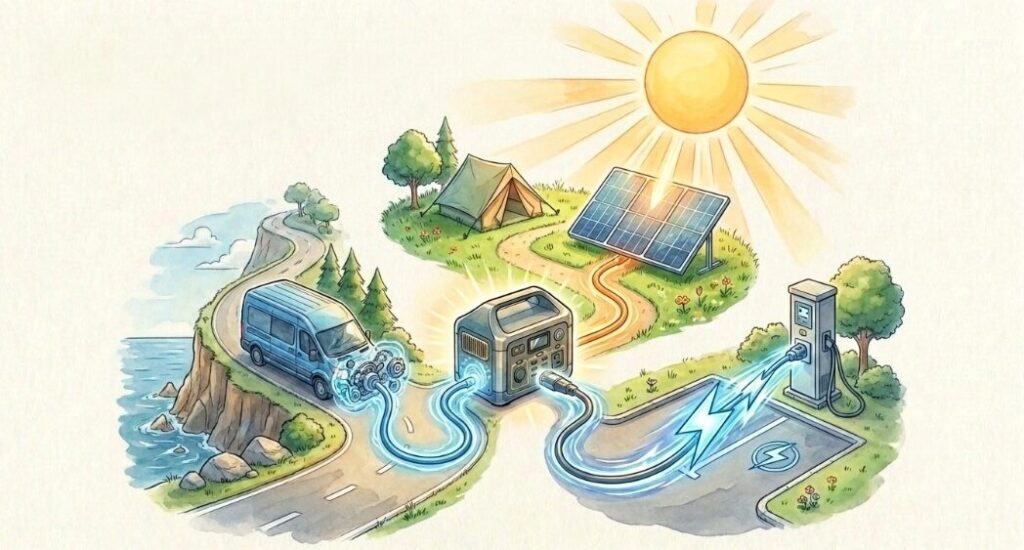 長期旅行や連泊で必要な充電方法の選択肢