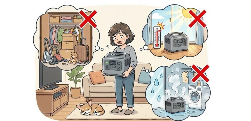屋内での保管場所に困るサイズ感