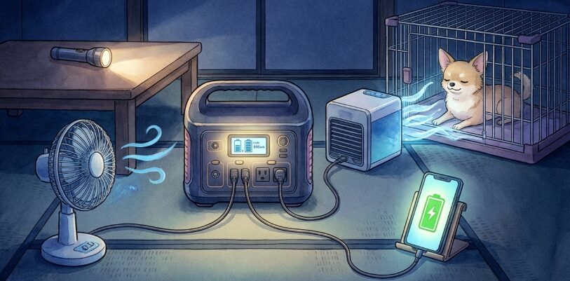 停電対策にポータブル電源が必要な理由