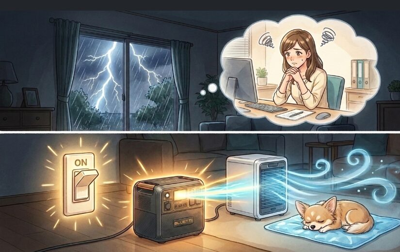 停電時のペットの暑さ対策に必要な機能