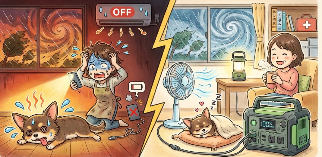 ポータブル電源で失敗した私