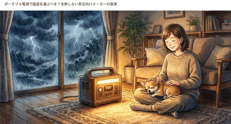 ポータブル電源で国産を選ぶべき？