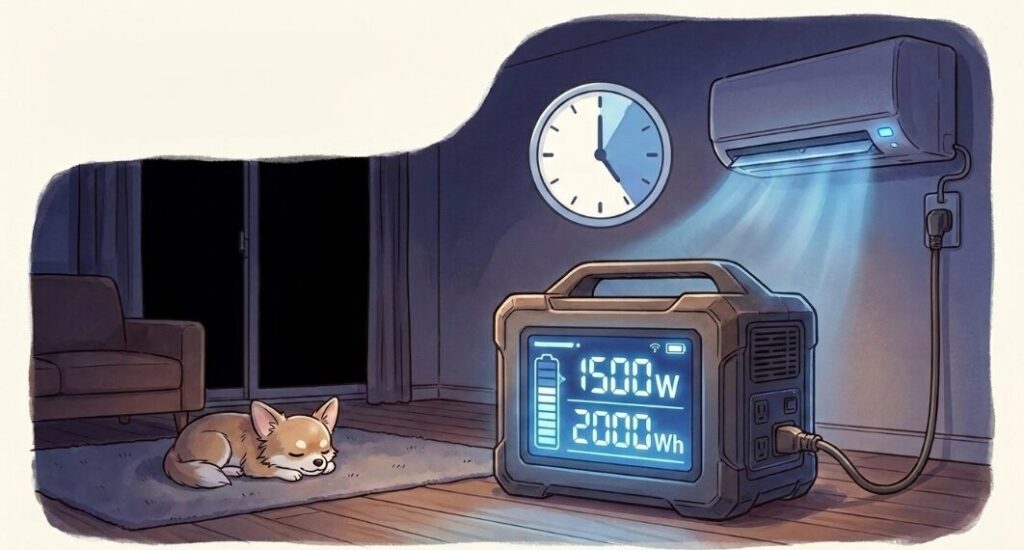 ポータブル電源を使った停電対策の基本