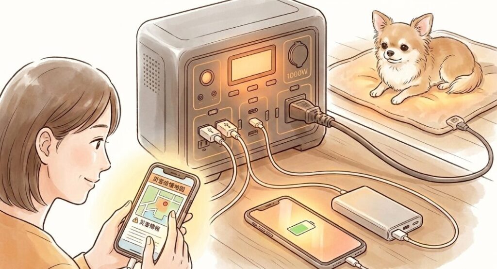 スマホ充電とペットのケアを同時に行う方法