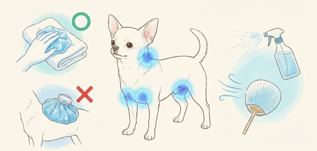 停電時にすぐできる愛犬の冷却方法