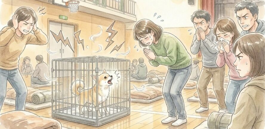 避難生活で困るトラブル例