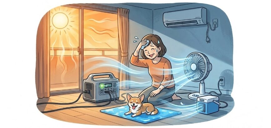 ペットの熱中症を防ぐ家電の活用