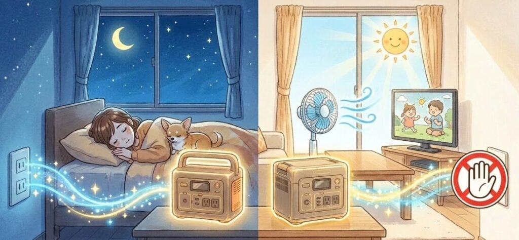 ポータブル電源が節約に直結する仕組み