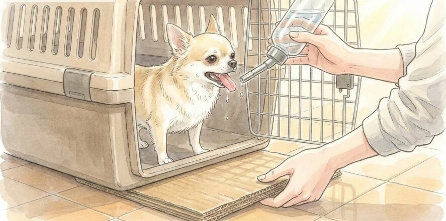 チワワなどの小型犬のケア