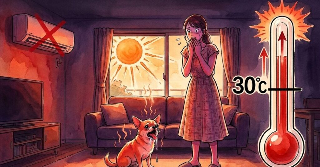 犬が熱中症を起こしやすい理由