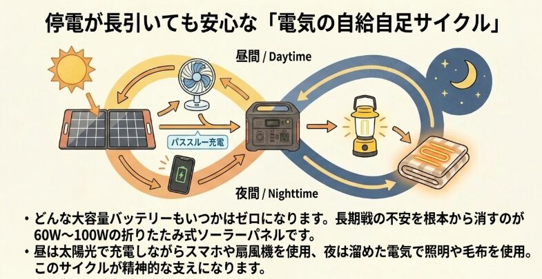 ソーラーパネルとの連携メリット