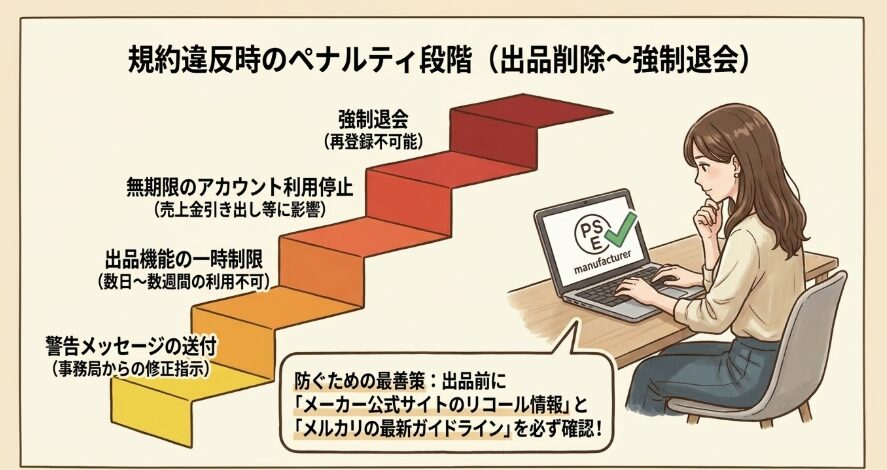 規約違反によるアカウント停止やペナルティを防ぐ方法