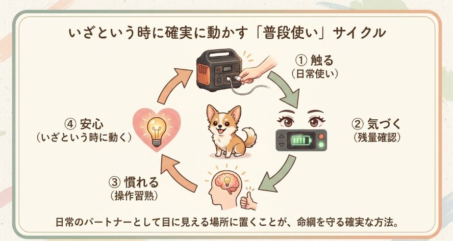 非常時に確実に動かすための日常ルーティン