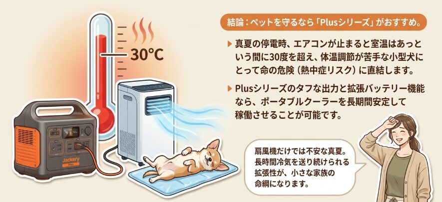 ペットとの避難にもおすすめなのはどっち