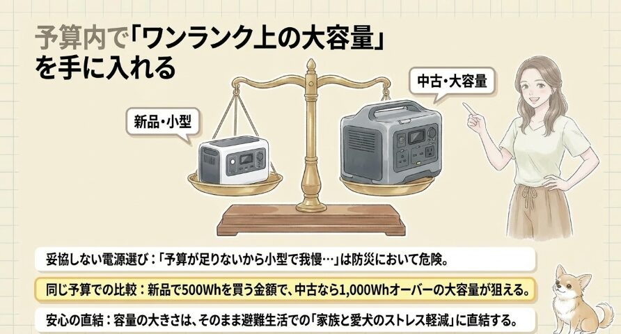 予算内でワンランク上の大容量を選ぶコツ