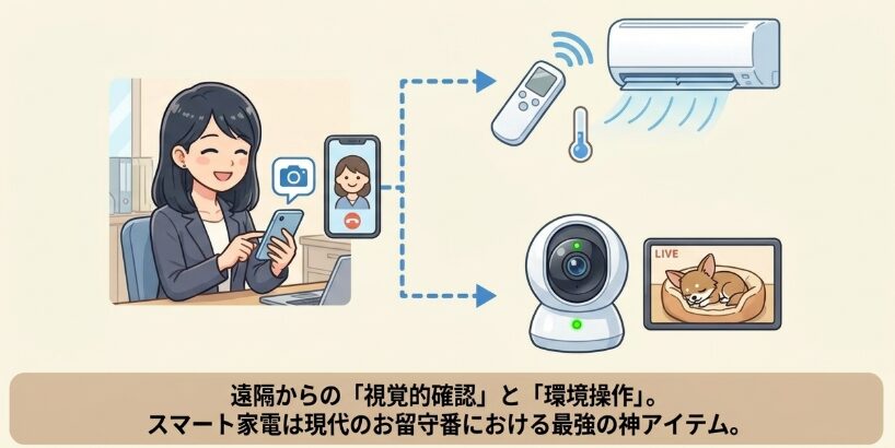 スマホ連動のスマート家電の活用