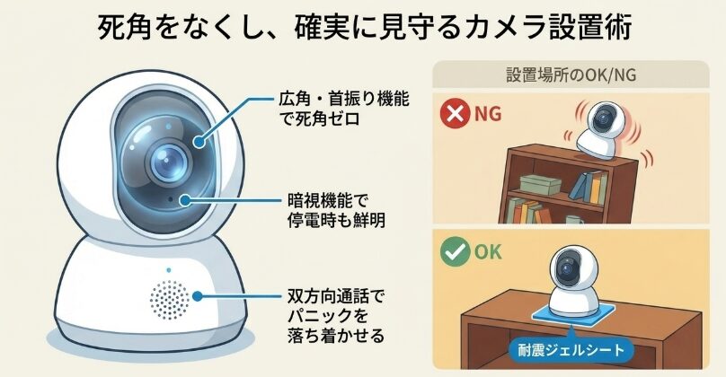 離れていてもすぐ確認!ペットカメラの選び方と活用法