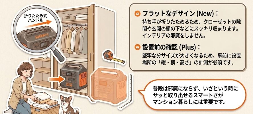 マンションでの保管スペースを考える