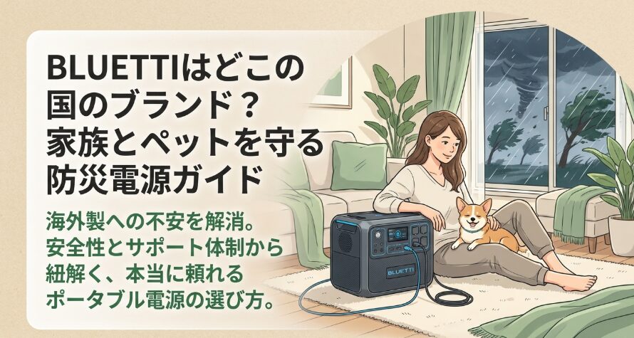 BLUETTIはどこの国