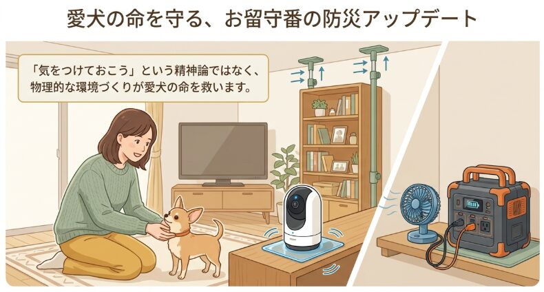 犬の留守番とペットカメラ！