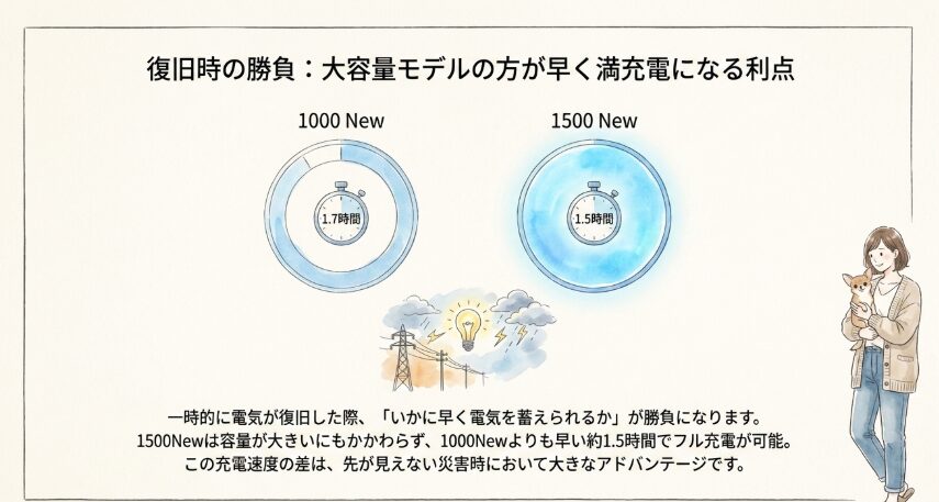 充電速度と実用性