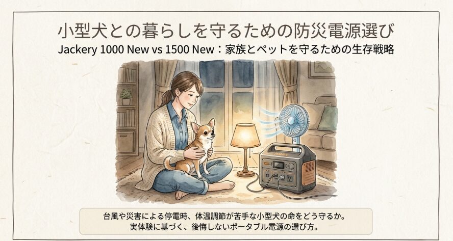 Jackery1000Newと1500Newを比較