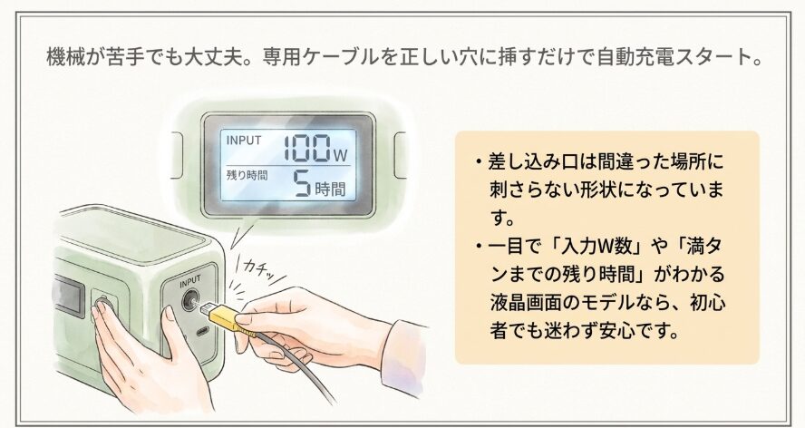 初心者でも迷わない接続と操作方法