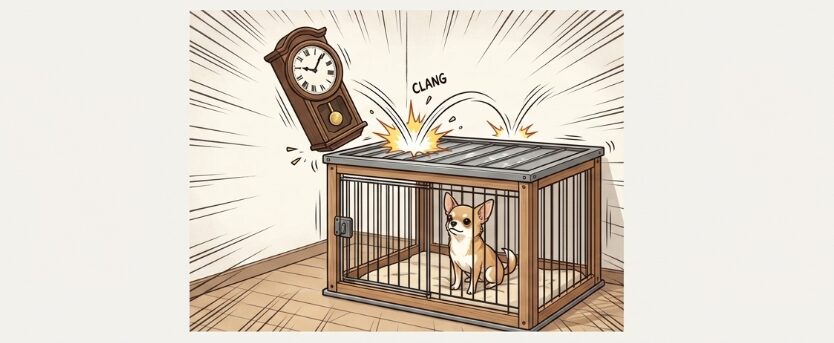 留守番中の落下物や地震から犬を守る防災面での効果
