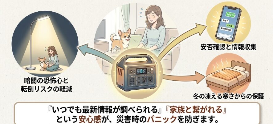 スマホの充電切れを防ぐ家族全員分の安心感